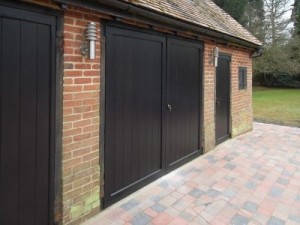 Woodrite York Chalfont Side-Hinged garage doors